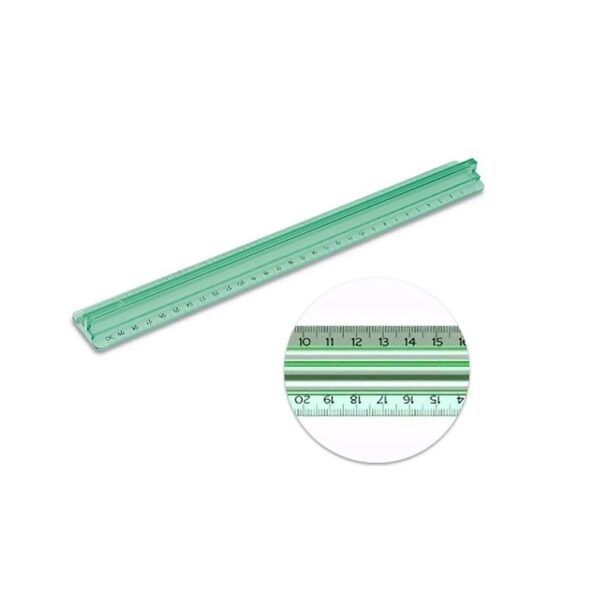 TRIPLES DECIMETROS DOZENT 30CM CON 1/2mm