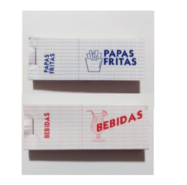 VALES POR CHORIPAN 100 HOJAS 11x4 CM