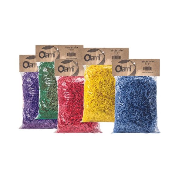 VIRUTA COLOR PAQx50grs
