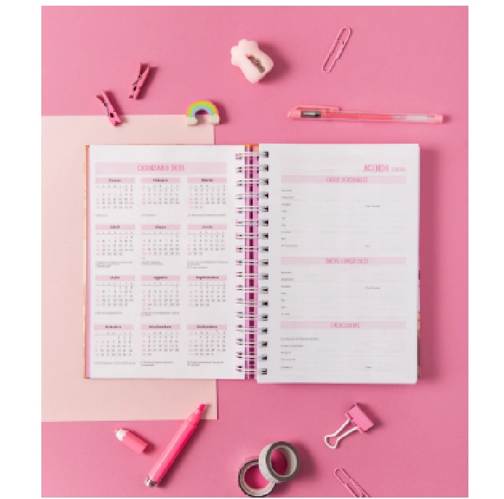 AGENDAS PUNTO CERO 15x21cm ESPIRALADA DIA POR PAGINA BE POSITIVE-LUNA - Image 3