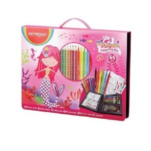 LAPICES COLORES SET 65 PIEZAS MERMALD KEYROAD