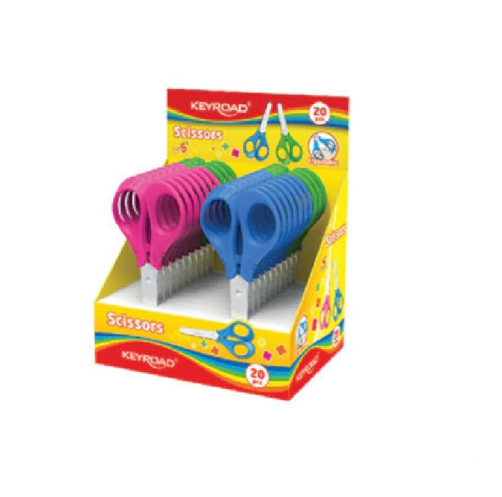 TIJERAS 13cm SCISSORS ESCOLAR KEYROAD