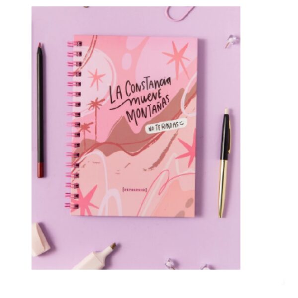 AGENDAS PUNTO CERO 15x21cm ESPIRALADA SEMANA/VISTA BE POSITIVE-CONSTAN