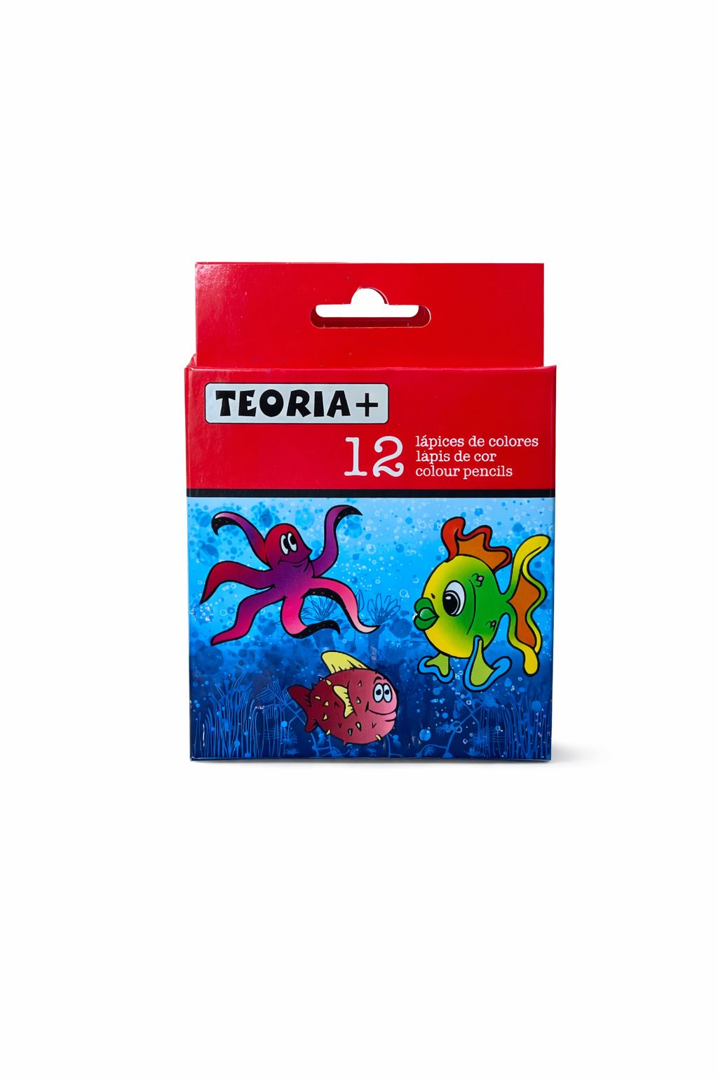 LAPICES COLORES 12 CORTOS TEORIA+