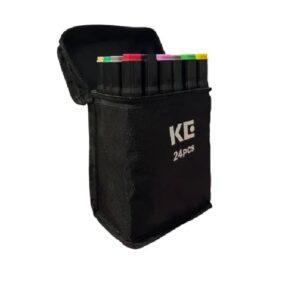 MARCADORES PERMANENTES DOBLE PUNTA ESTUCHEX24 KENDRA