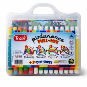 MARCADORES VALIJA KIT PINTURONES TRABI