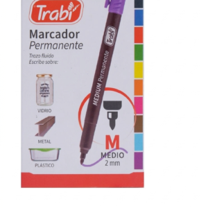 MARCADORES PERMANENTE MEDIO TRABI