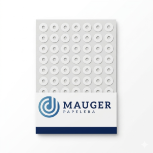 OJALILLOS DE PAPEL 25 PLANCHAS DE 42 OJALILLOS MAUGER